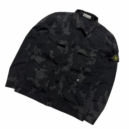 Stone Island Digital Camo Overshirt | Large, Camo