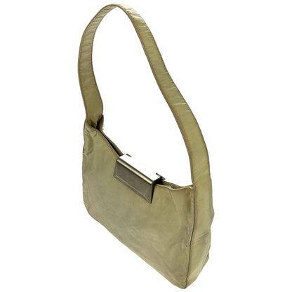 Vintage Prada Metal Clasp Shoulder Bag - Known Source