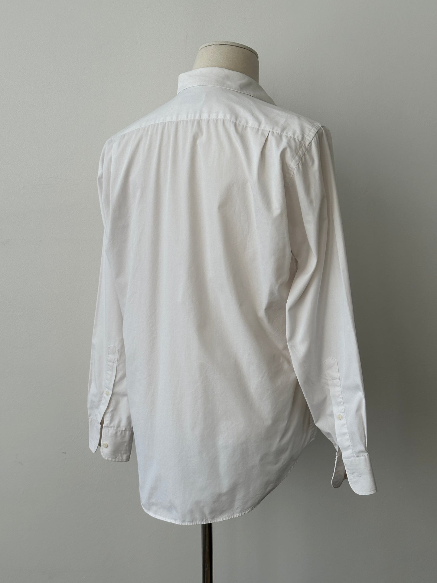 Yves Saint Laurent Pour Homme 2000s Cotton Logo Shirt -