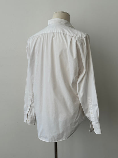 Yves Saint Laurent Pour Homme 2000s Cotton Logo Shirt -