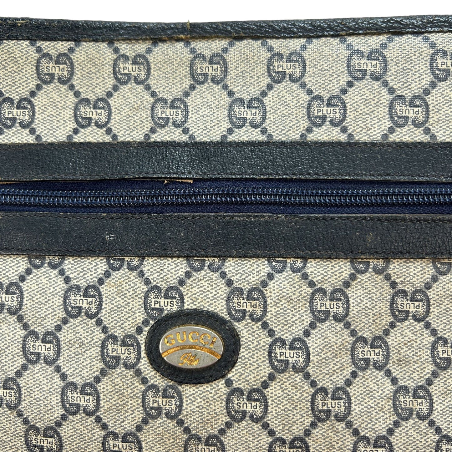 Vintage Gucci Monogram Clutch Bag