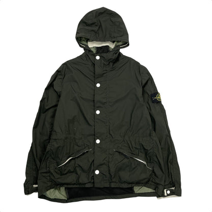Stone Island Membrana 3L TC Parka Hooded Jacket, Size XL | Stone island, Red