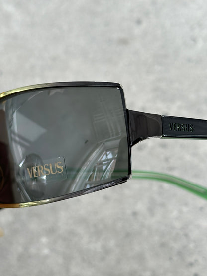 Versave Versus 2000s Semi Rimless Logo Sunglasses