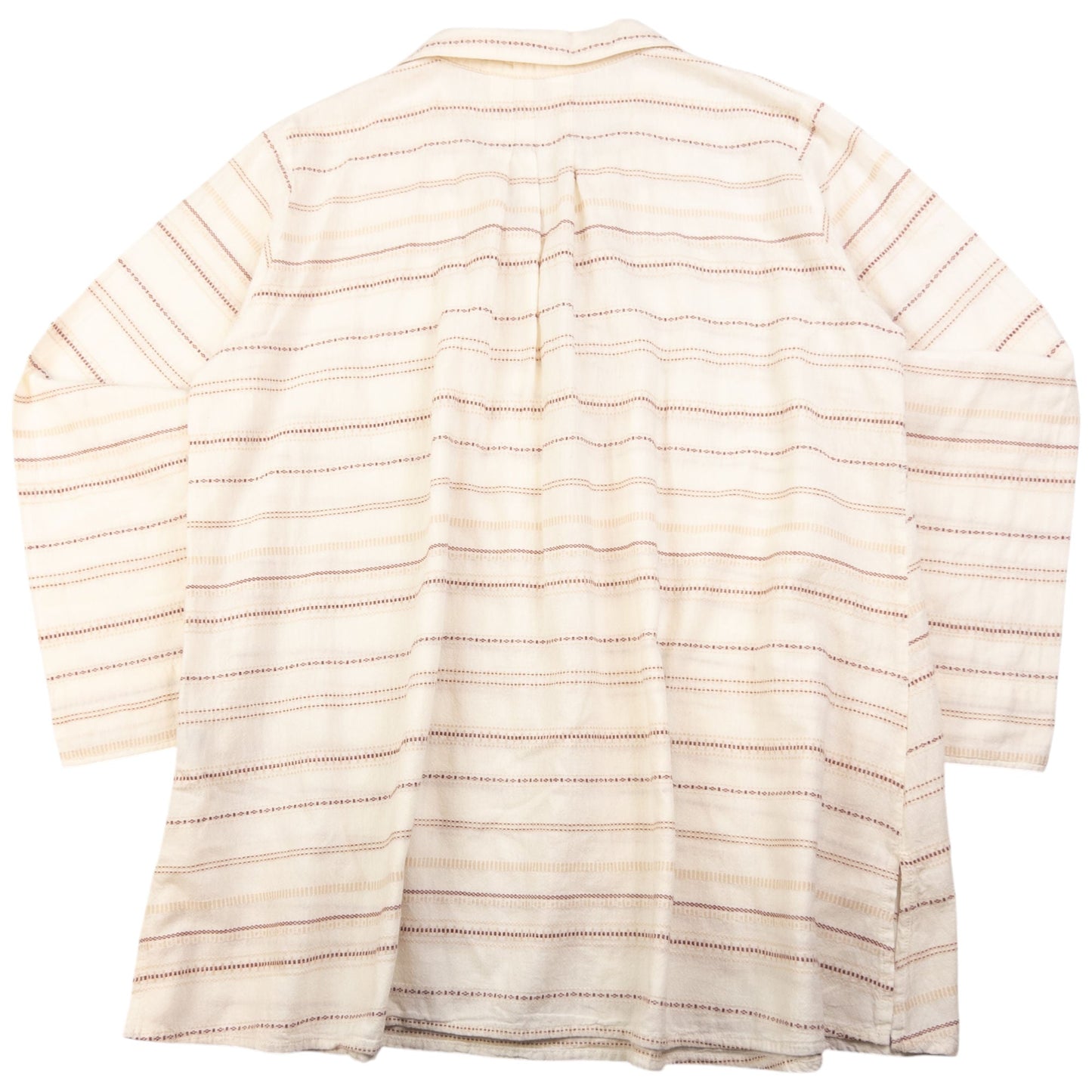 Vintage Plantation By Issey Miyake Striped Button Up Shirt Size M