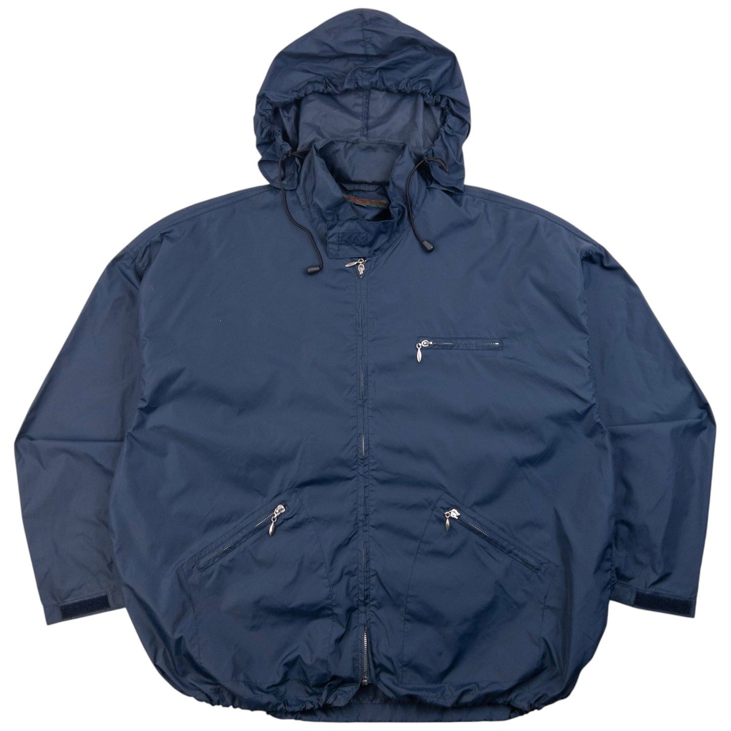 Vintage 90s Katharine Hamnett Zip Up Jacket Size L | Large, Navy