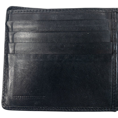 Vintage 2000s Burberry Studded Leather Wallet | O/S, Black
