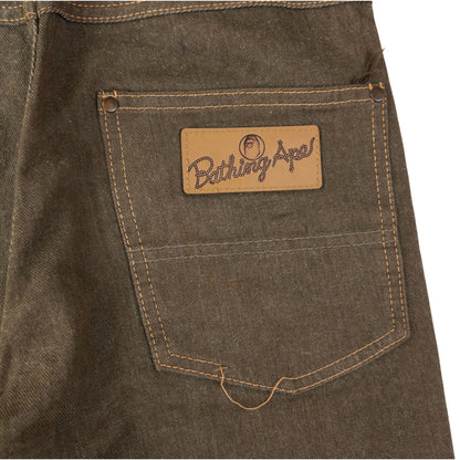 Vintage BAPE Bathing Ape Denim Jeans Size S