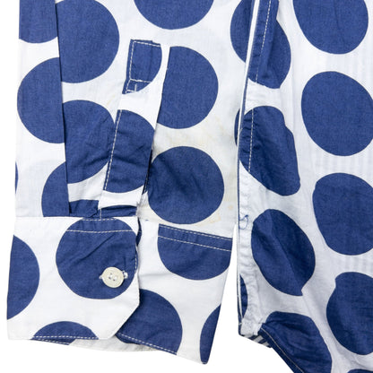 Vintage Comme Des Garçons HOMME Long Sleeve Button Up Shirt Size S | Small, Blue