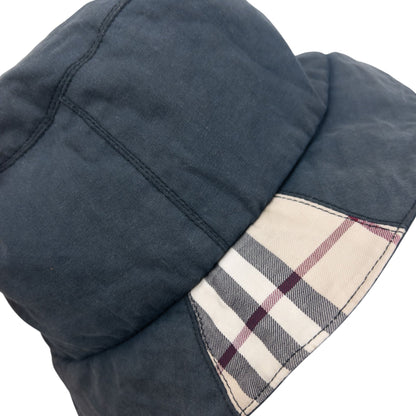 Vintage Burberry Nova Check Detail Bucket Hat