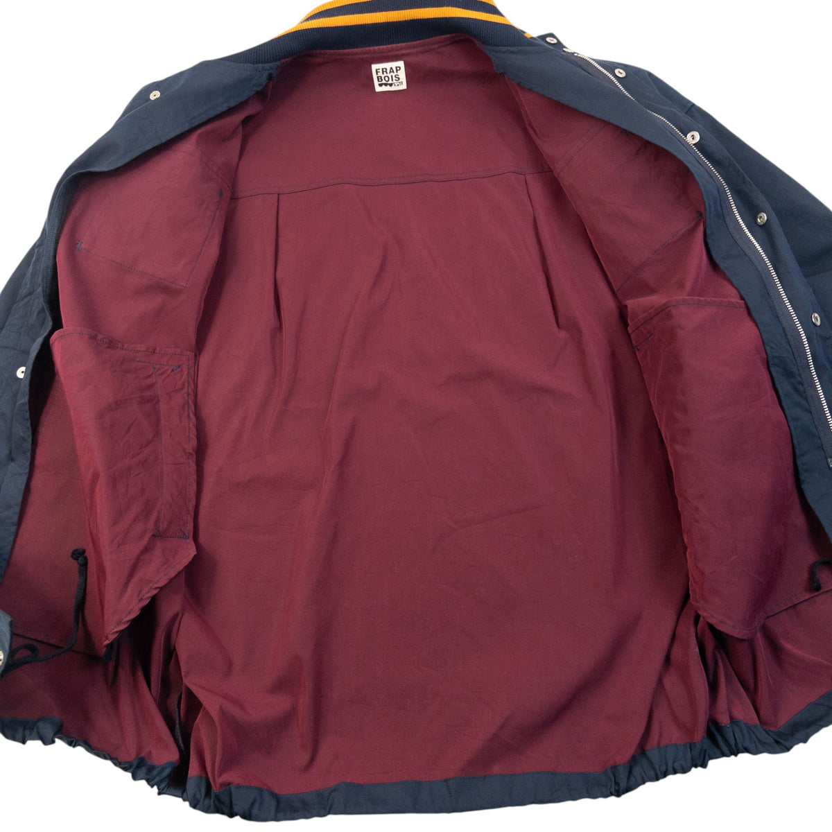 Vintage 90s Frapbois By Issey Miyake Zip Up Jacket Size XL | XL, Navy