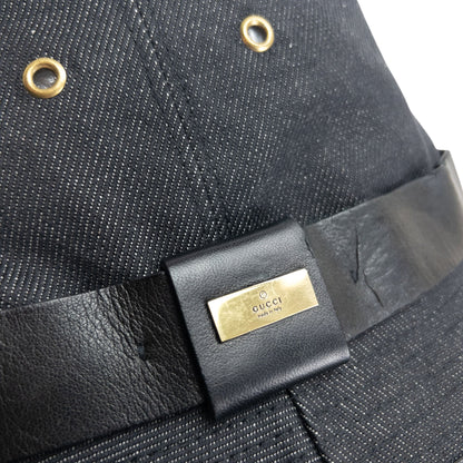 Vintage 2000s Gucci Bucket Hat Size XL | O/S, Black