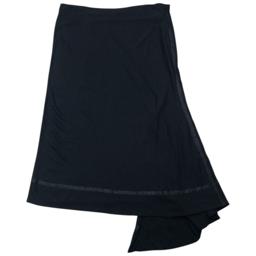Vintage 2000s Jean Paul Gaultier Femme Asymmetric Skirt Womens Size W27 | W27, Black
