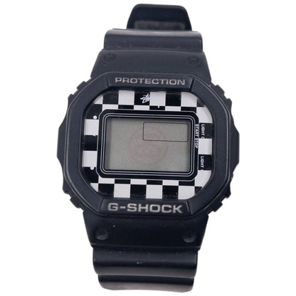 Vintage 2014 Stussy X Casio G-Shock DW-5600VT Checker Watch | O/S, Black