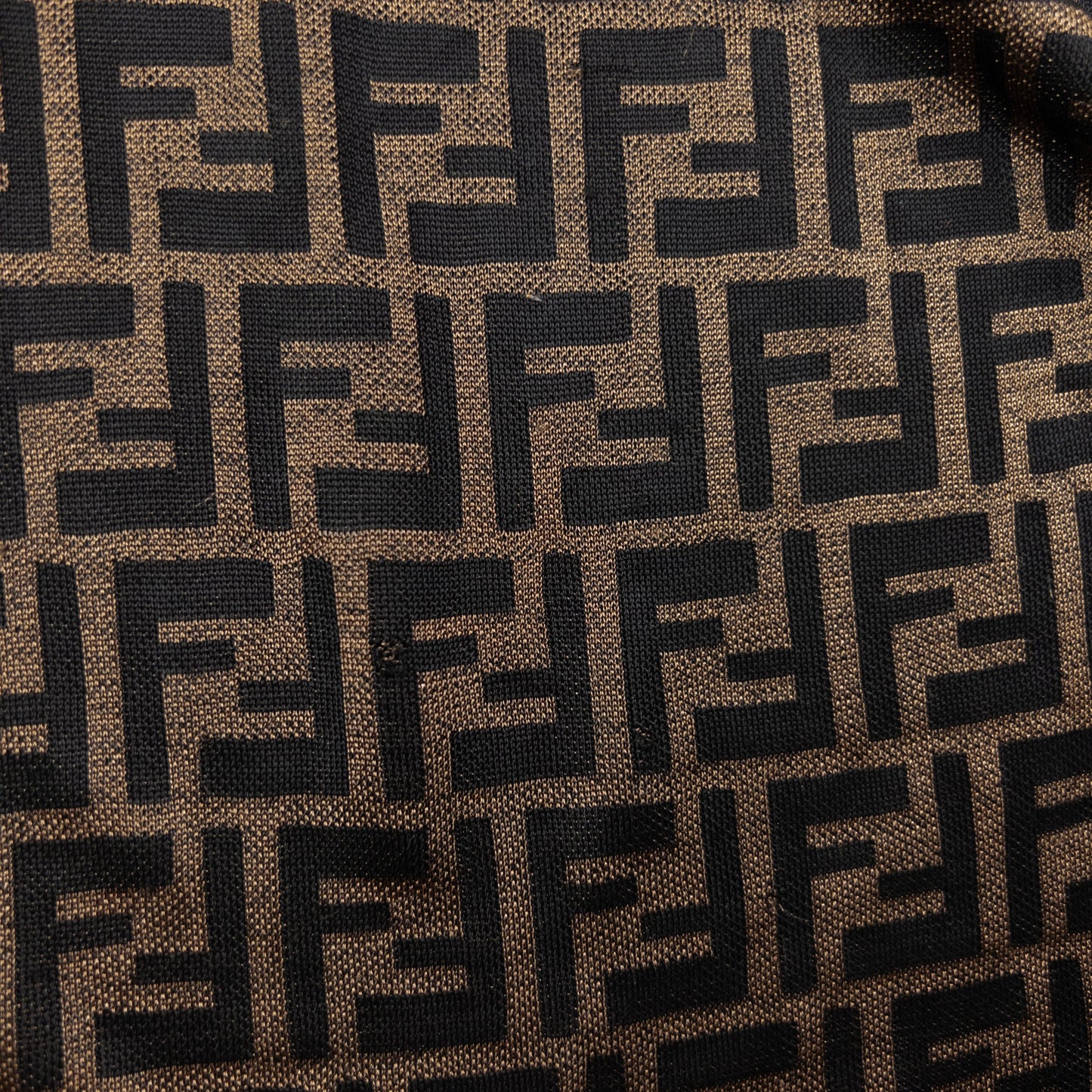 Vintage 90s Fendi Monogram Mesh T Shirt Womens Size S | Small, Black