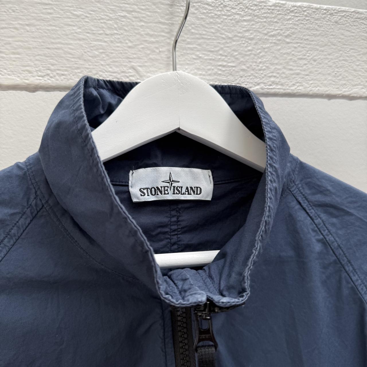 Stone Island Lightweight Smock Jacket (M) | Large, Blue