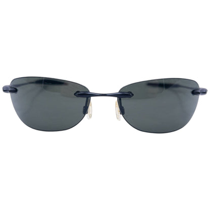 Vintage Oakley Why 8.0 Rimless Sunglasses