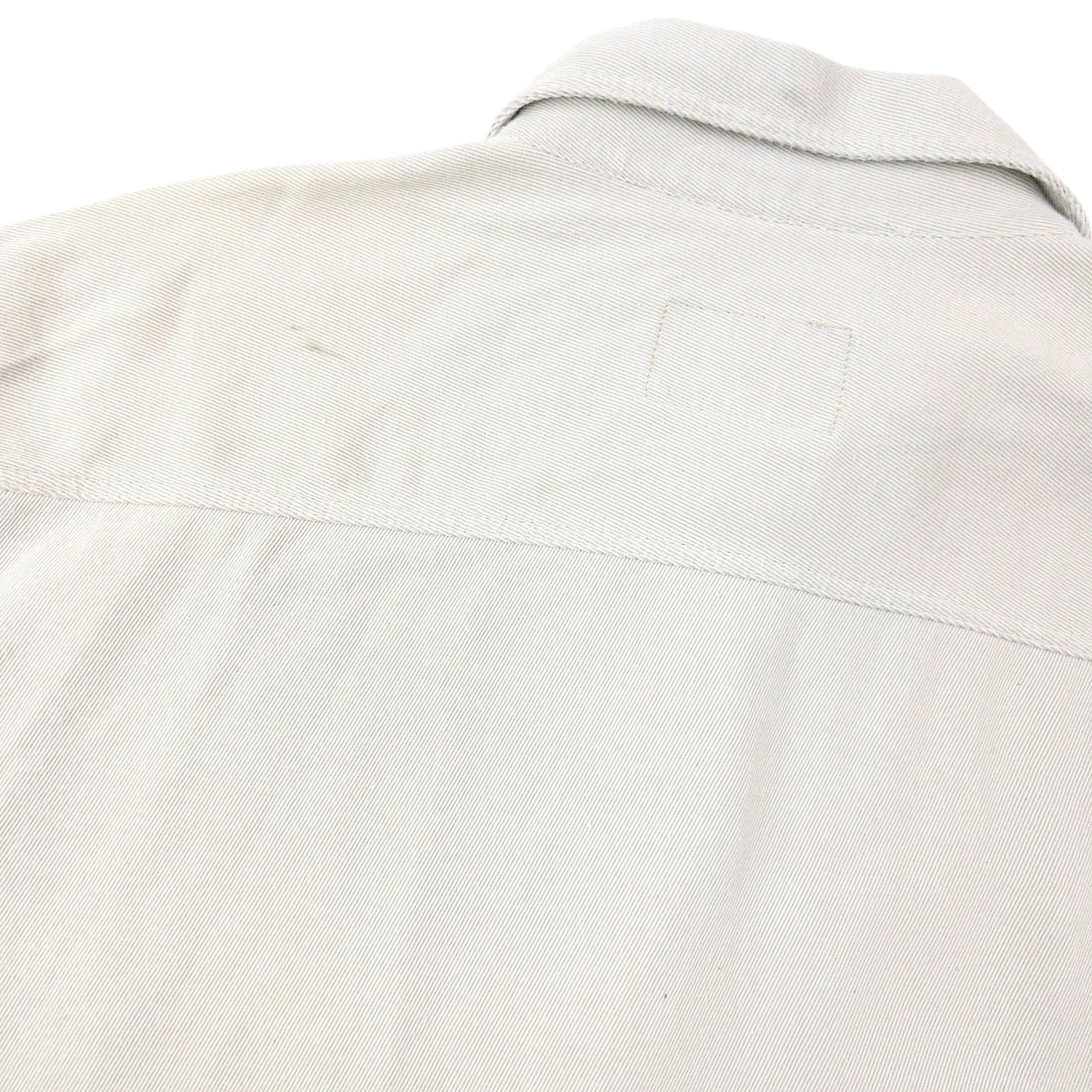 Vintage 90s Armani Jeans Long Sleeve Button Up Shirt Size L | Large, Cream