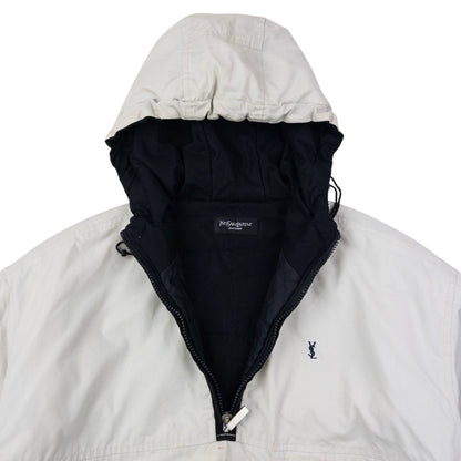 Vintage YSL Yves Saint Laurent Q Zip Padded Jacket Size M