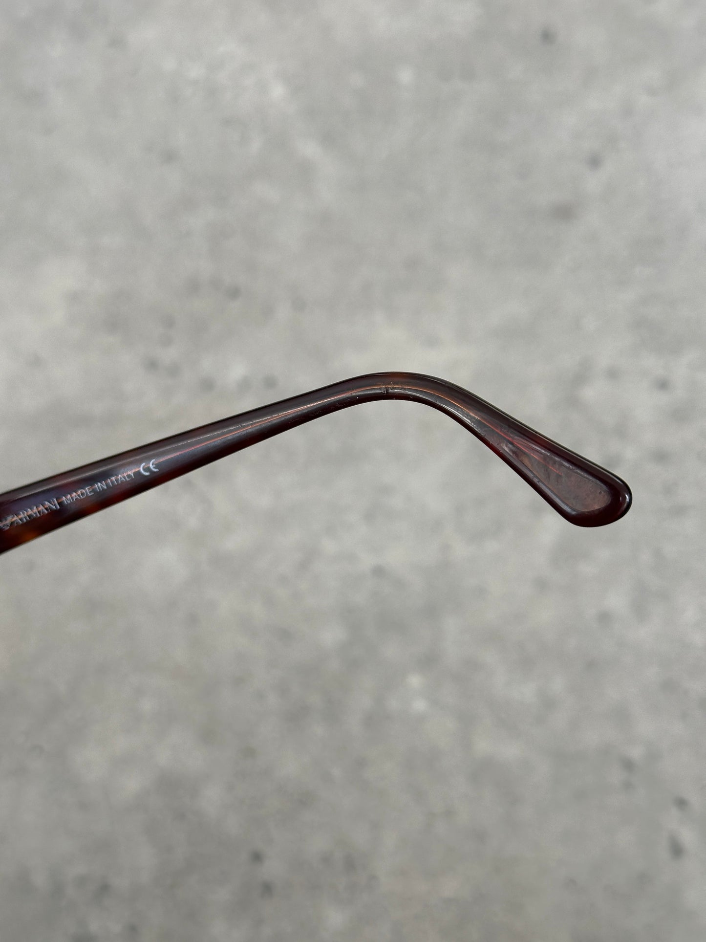 Emporio Armani 2000s Oval Logo Sunglasses