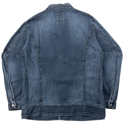 Vintage 2000s Marithe + Francois Girbaud Button Up Denim Jacket Size M