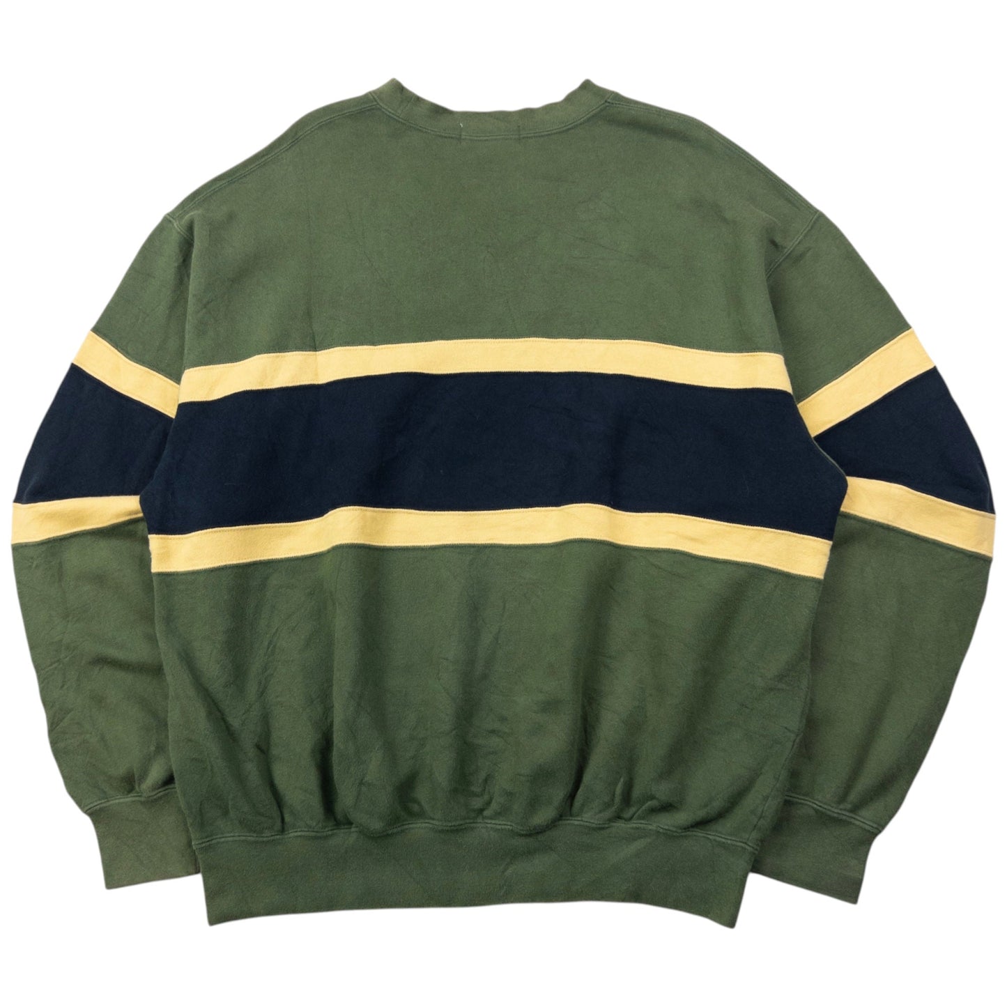 Vintage 80s Burberry Striped Sweatshirt Size L