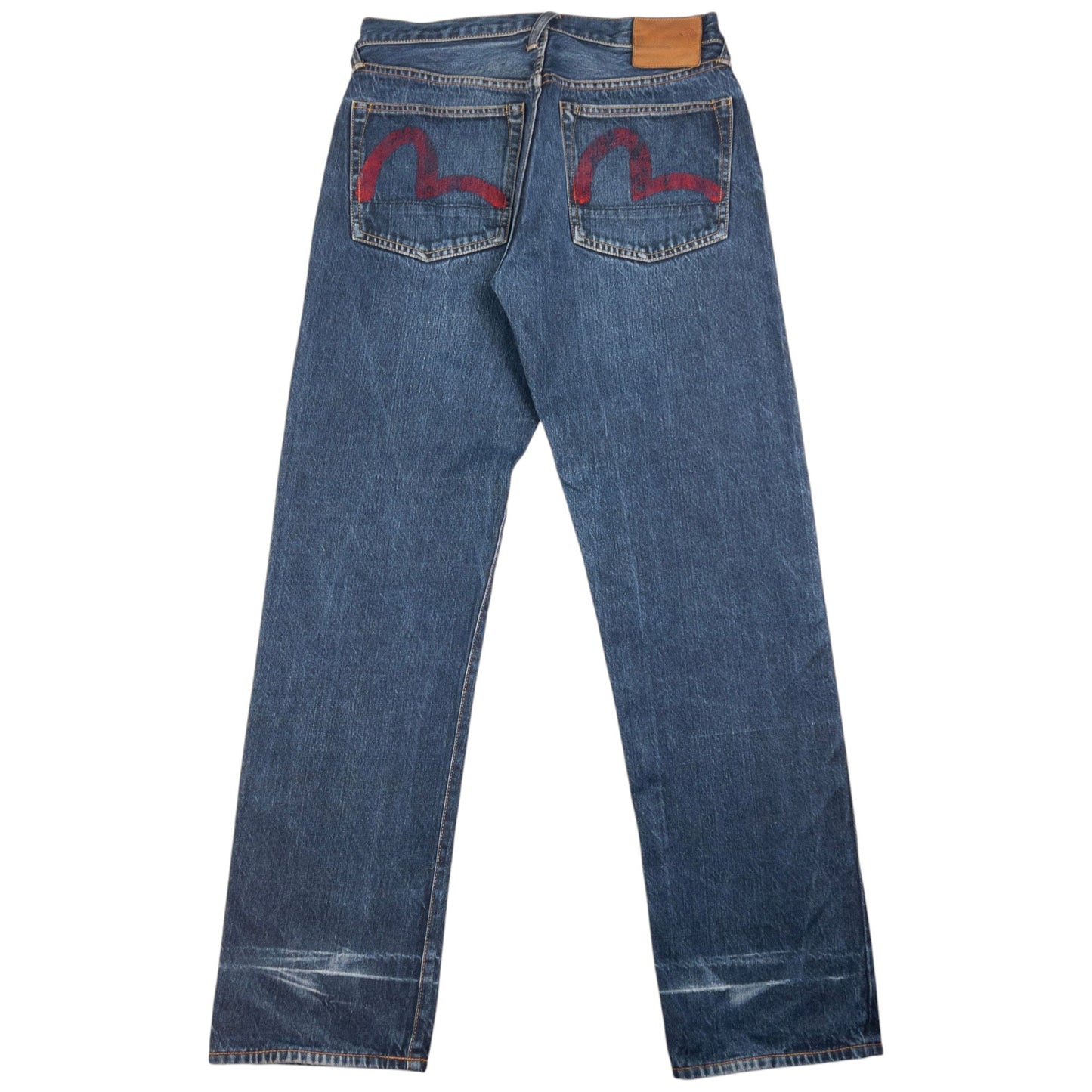 Vintage Evisu Double Gull Japanese Denim Jeans Size W31