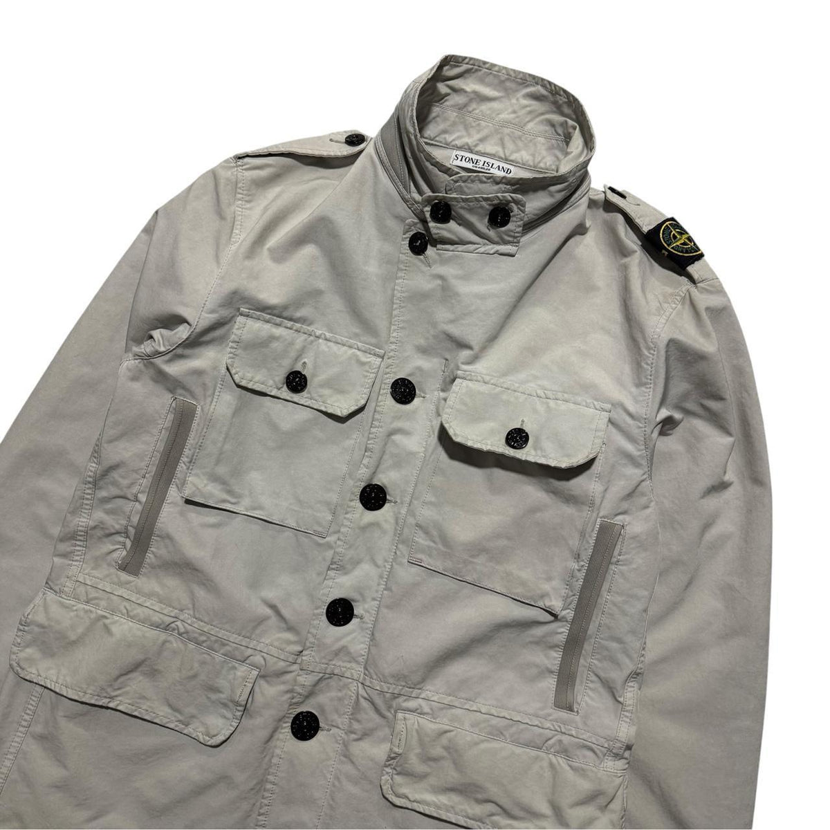 Stone Island S/S 2007 Shoulder Badge Jacket | XL, Beige