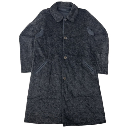 Vintage 90s Cabane De Zucca By Issey Miyake Reversible Fur Jacket Size M | Medium, Black