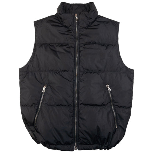 Vintage Prada Sport Zip Up Puffer Gilet Size S
