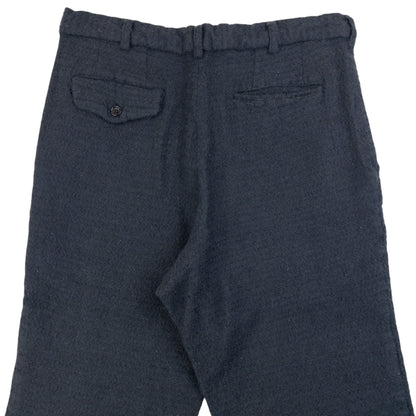 Vintage 2002 Comme Des Garçons HOMME Wool Trousers Size W30 | W30, Black