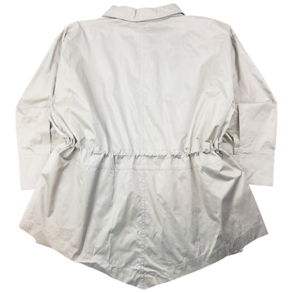 Vintage 90s Issey Miyake Windcoat Zip Up Rain Jacket Size L | Large, Grey