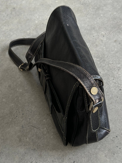 Gianfranco Ferre 1990s Leather Crossbody Bag