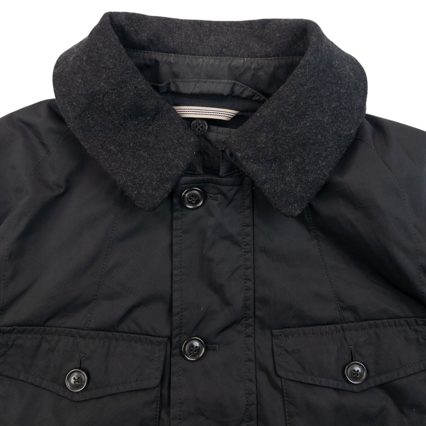 Vintage 2000s Burberry Zip Up Jacket Size S | Small, Black