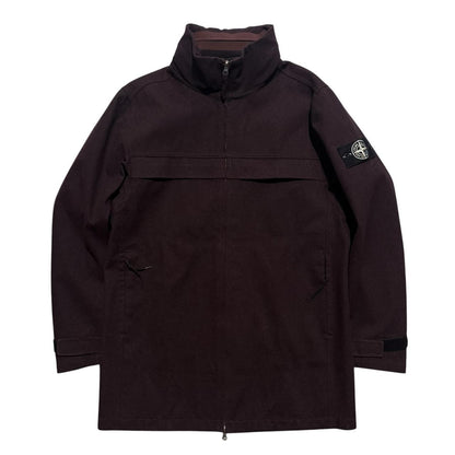 Stone Island Wool Tank Shield Jacket | Medium, Tan