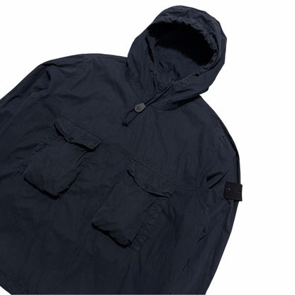 Stone Island Navy Pullover Ghost Smock | XXL, Navy