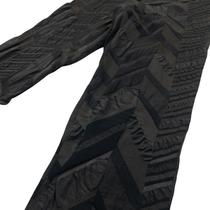 Vintage 90s Issey Miyake Pattern Trousers Womens Size W26 | W26, Black