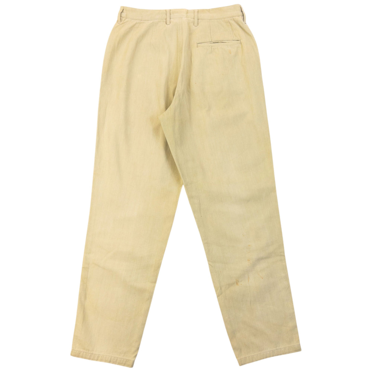 Vintage 90s Yohji Yamamoto Trousers Size W25 | W25, Beige
