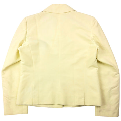 Vintage 90s Gucci By Tom Ford Cropped Blazer Jacket Womens Size S | Small, Yellow