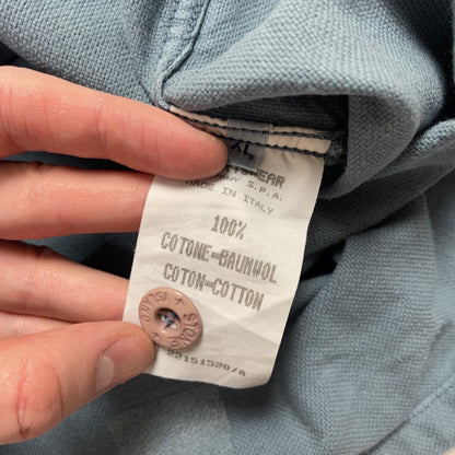 Vintage Stone Island Marina Shirt SS1995, Size XL | Large, Slate Blue