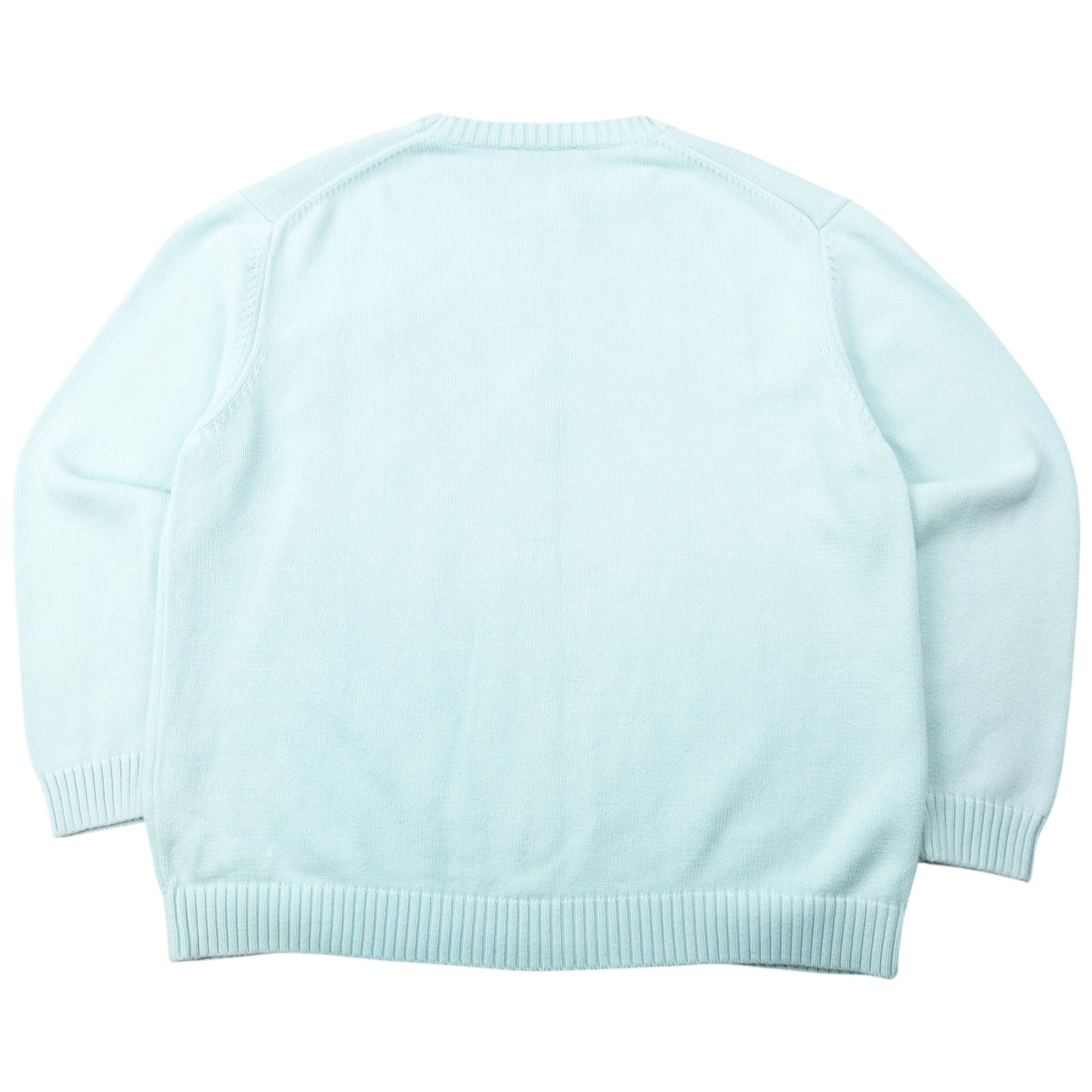 Vintage 2000s YSL Yves Saint Laurent Knit Jumper Size L | Large, Blue