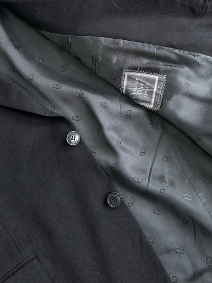 Christian Dior Monsieur 1990s Pure Wool Single Breasted Blazer - XL