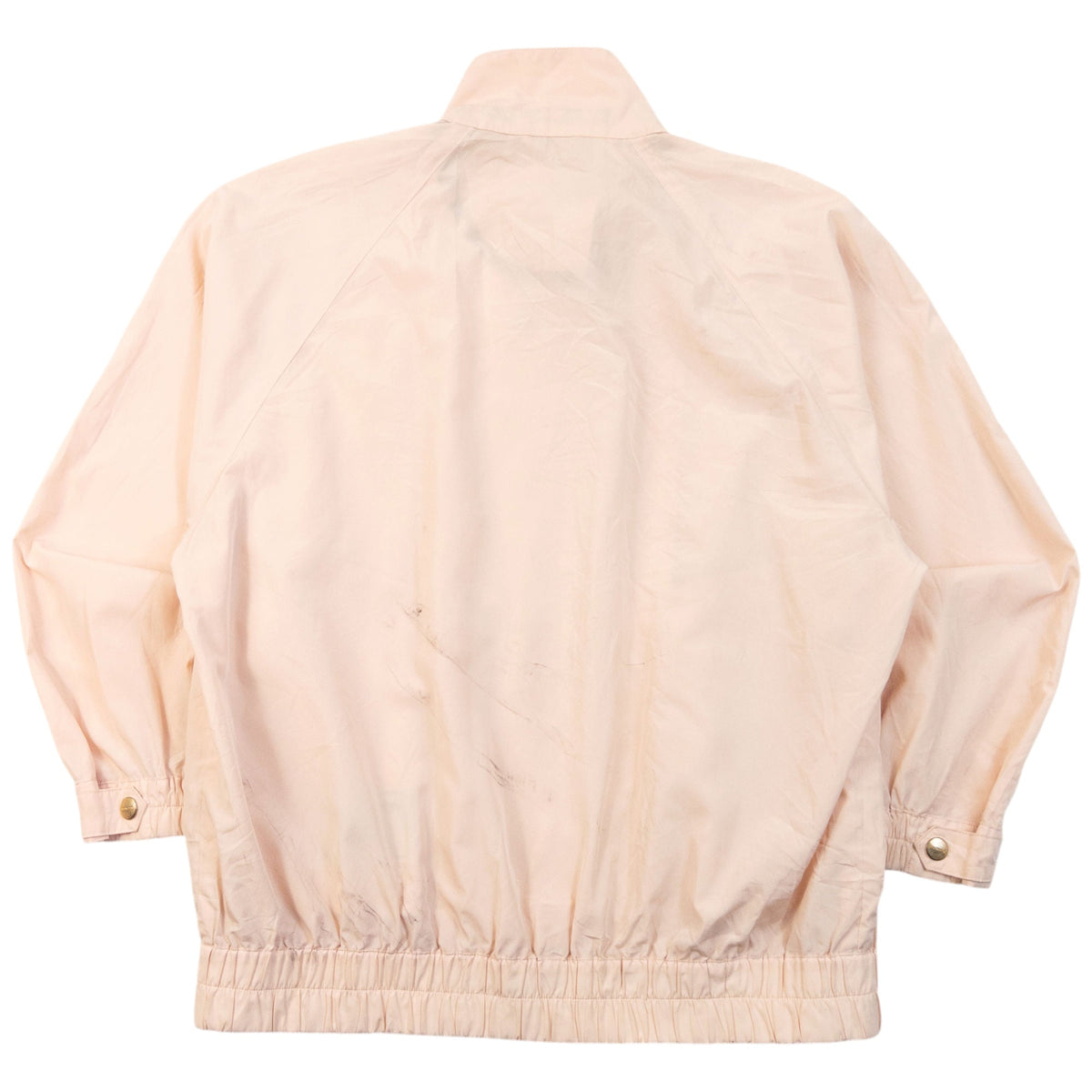 Vintage 90s Burberry Lightweight Zip Up Jacket Womens Size M | Medium, Pink
