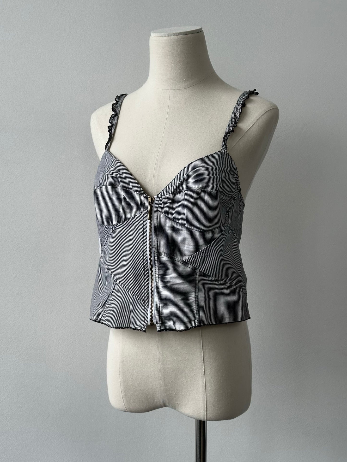 Armani Jeans 1990s Pure Cotton Top - S/M