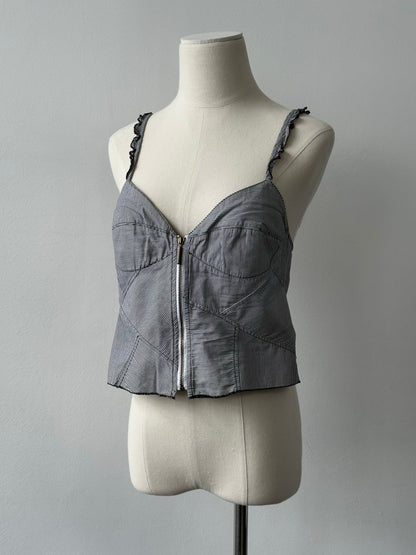 Armani Jeans 1990s Pure Cotton Top - S/M