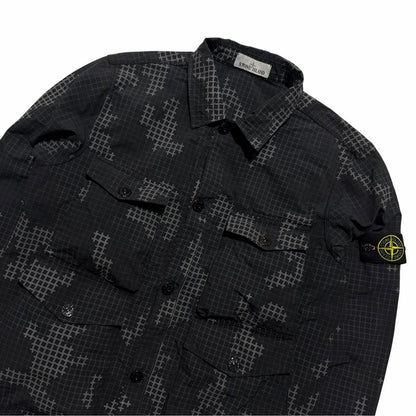 Stone Island Digital Camo Overshirt | Large, Camo