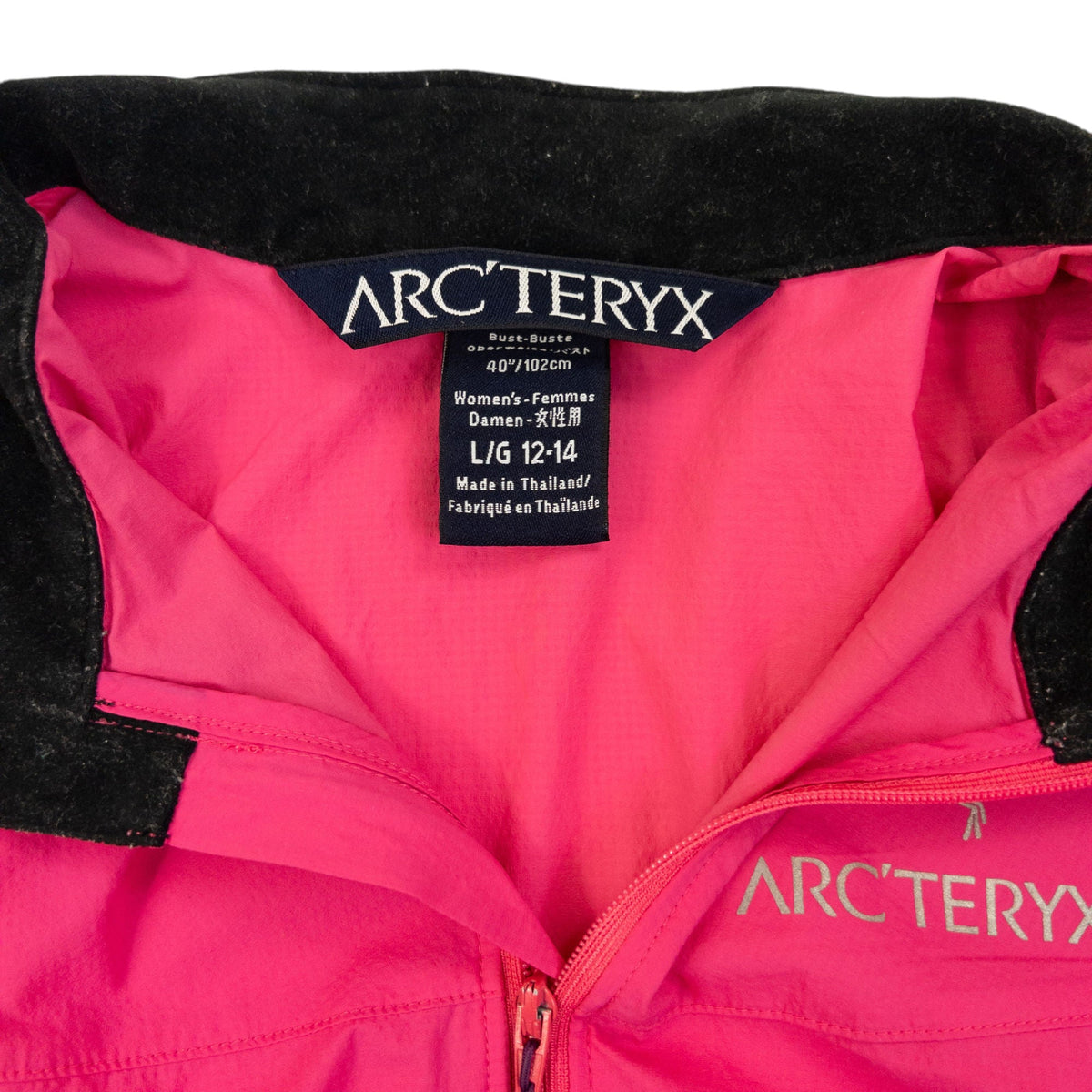 Vintage 2000s Arcteryx Lightweight Zip Up Jacket Womens Size L | Large, Pink
