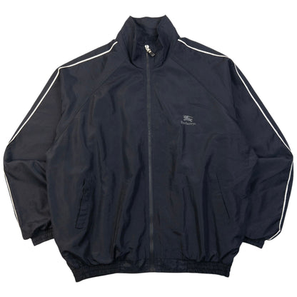 Vintage 90s Burberry Embroidered Zip Up Jacket Size XL | XL, Navy