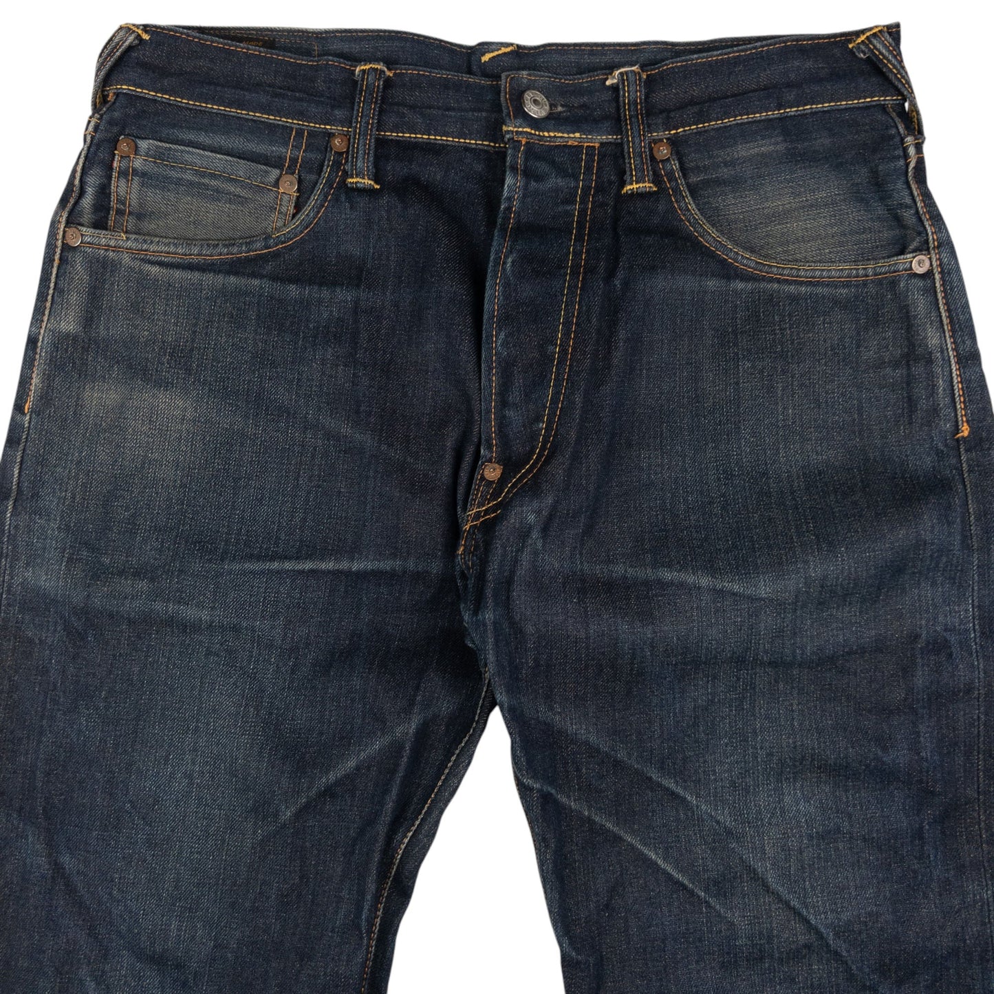 Vintage Evisu Embroidered Daicock Japanese Denim Jeans Size W32