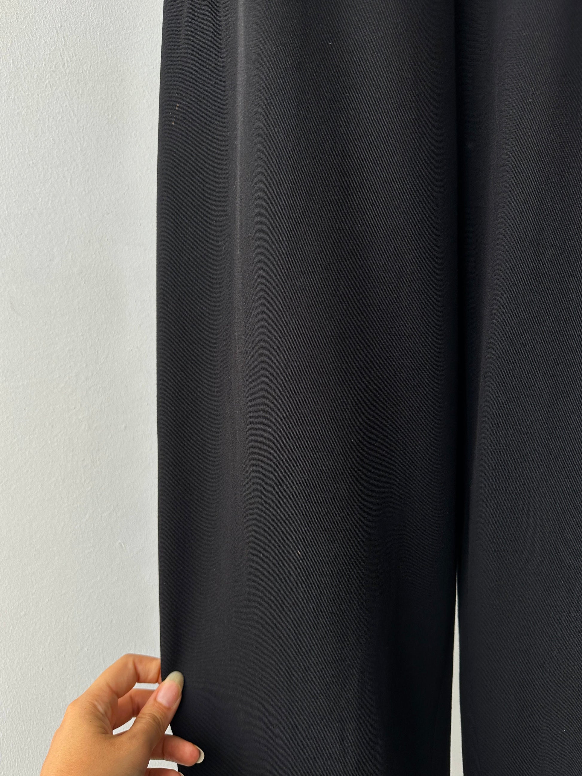 Mani 1990s Wool Tapered Leg Tailored Trouser - W26