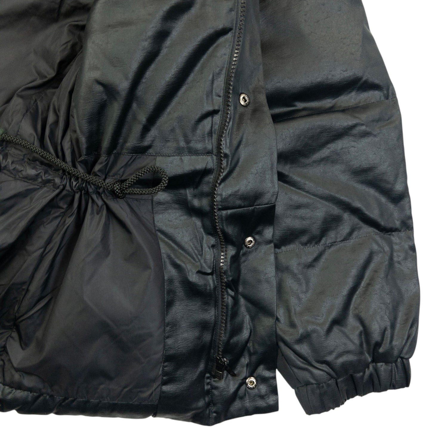 Vintage 90s Issey Miyake PERMANENTE Puffer Jacket Size M | Medium, Black
